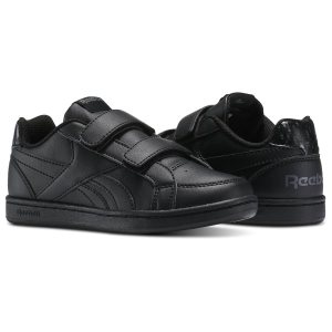 Reebok Royal Prime ALT Turnschuhe Kinder - Schwarz/Grau - DE 374-FES